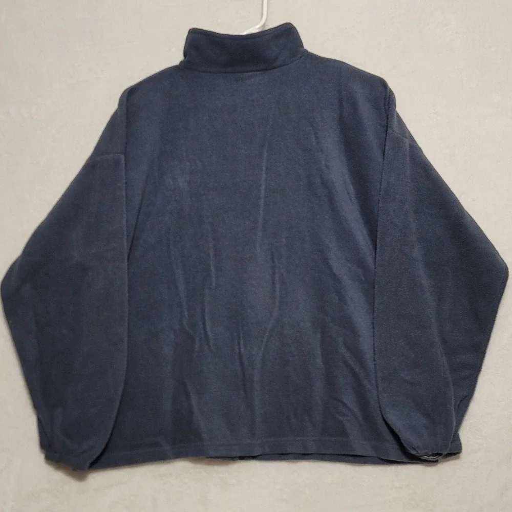 Team USA Men's‎ Jacket Sz XXL Dark Blue Fleece Long Sleeve Olympic